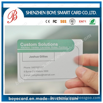 Transparent PVC VIP Card